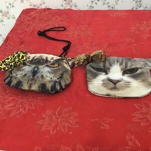 Rising International Owl & the Pussycat Sm Decorated Shoulder Bag NWOT. Pick 1.